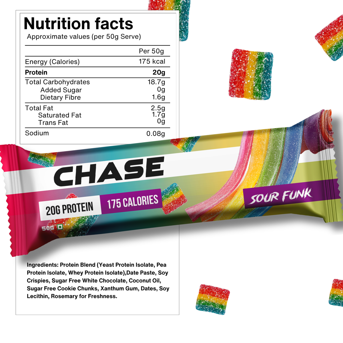 Sour Funk 20g Protein Bars