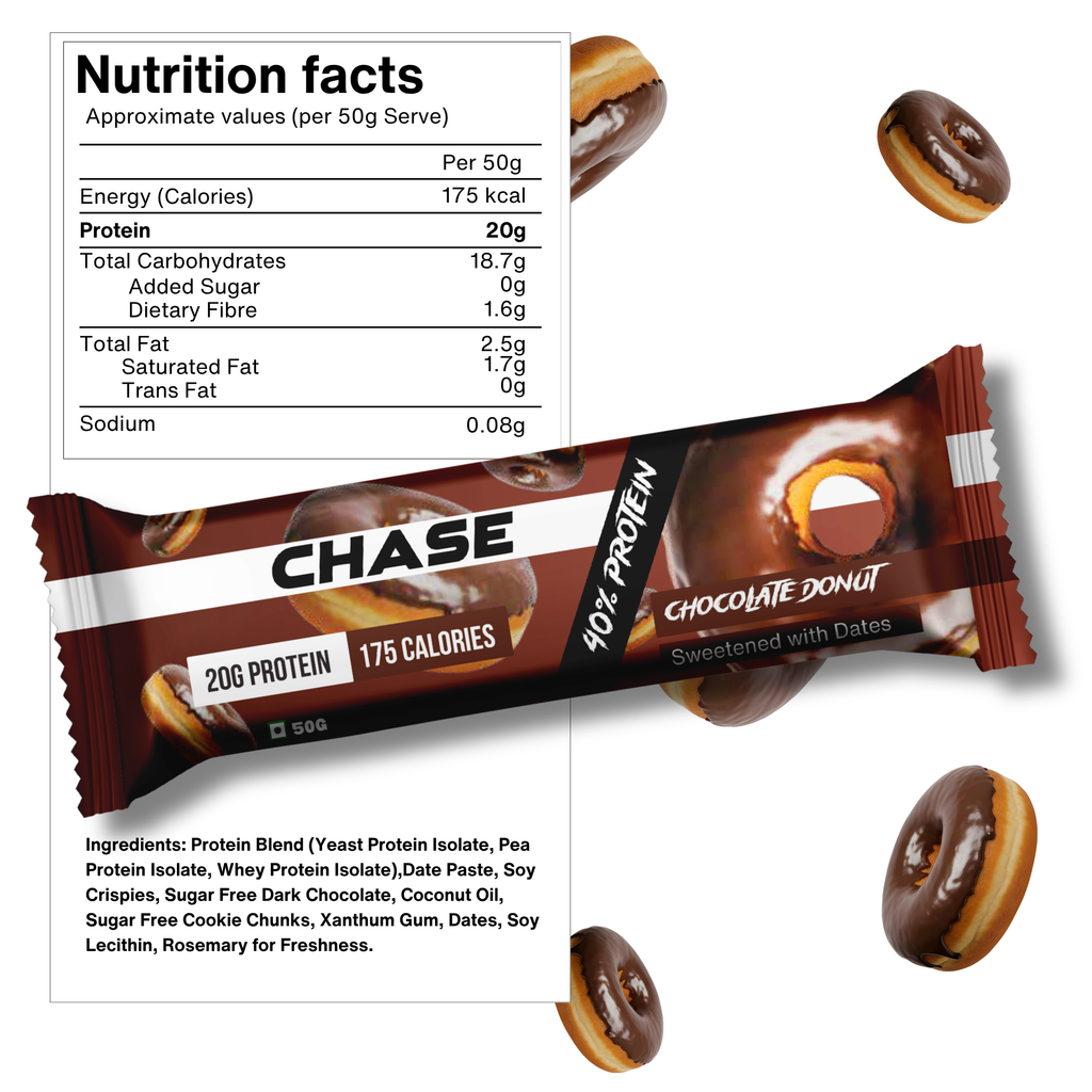 Chocolate Donut 20g Protein Bars