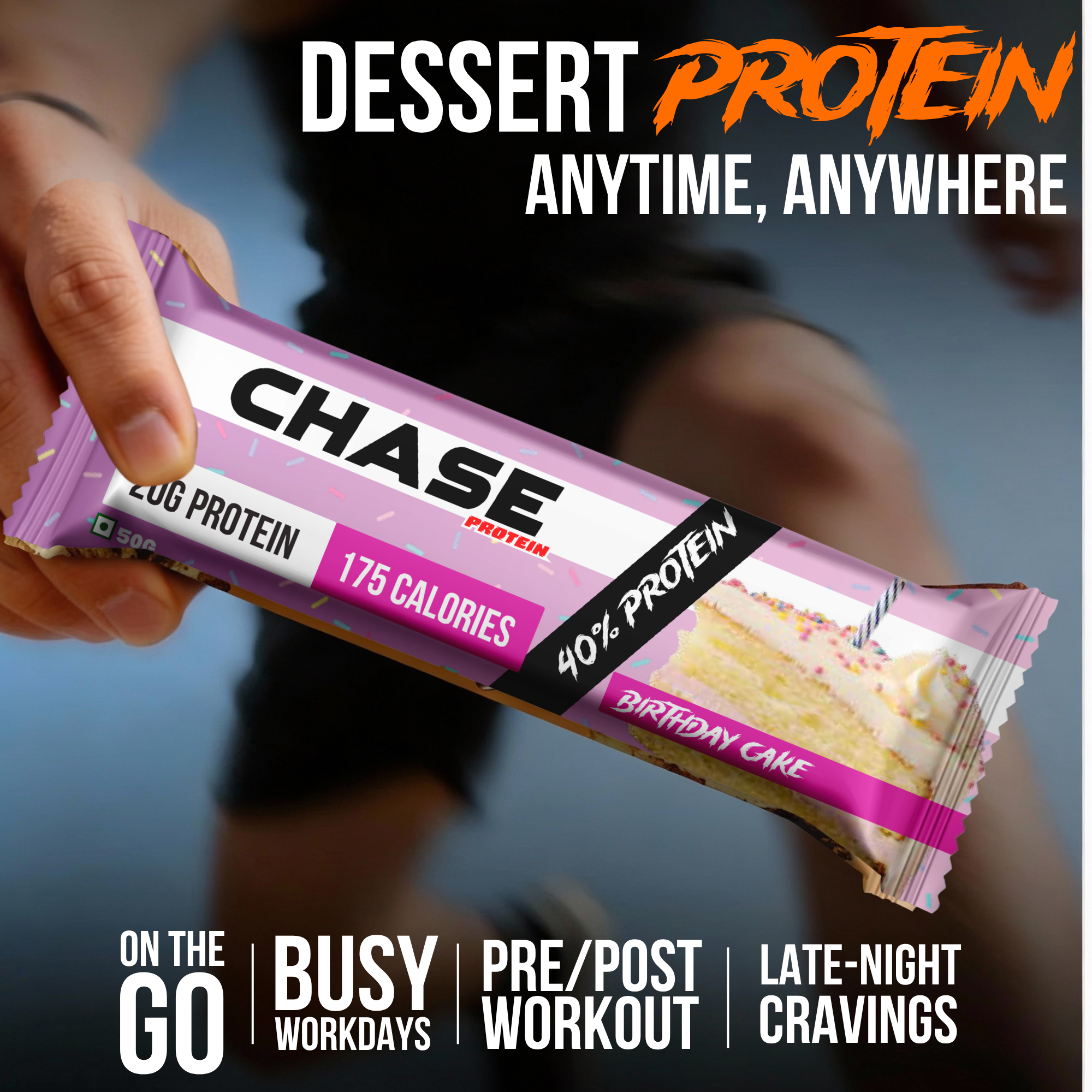 Birthday Cake 20g Protein Bars