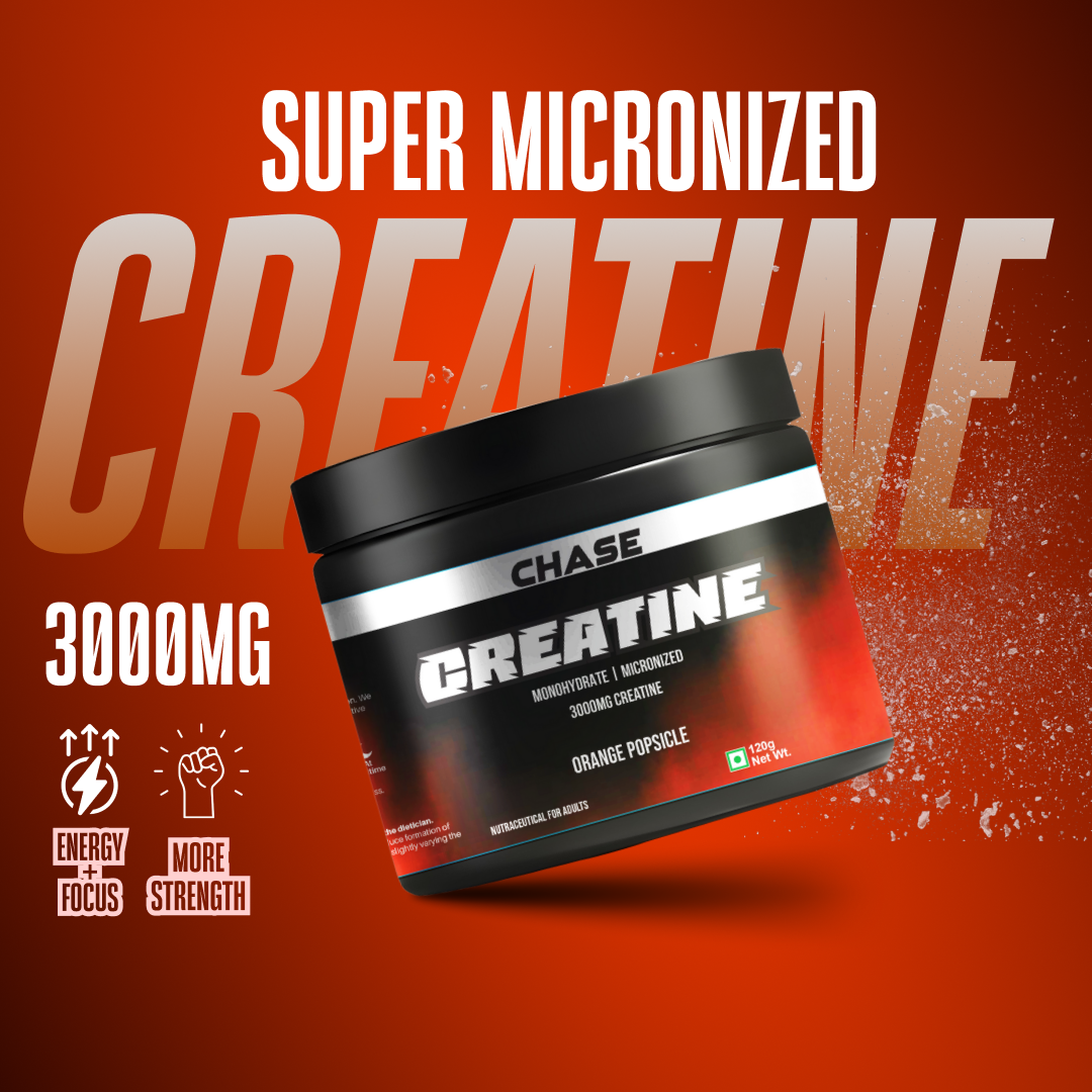 Chase Protein Orange Popsicle Creatine Monohydrate Powder