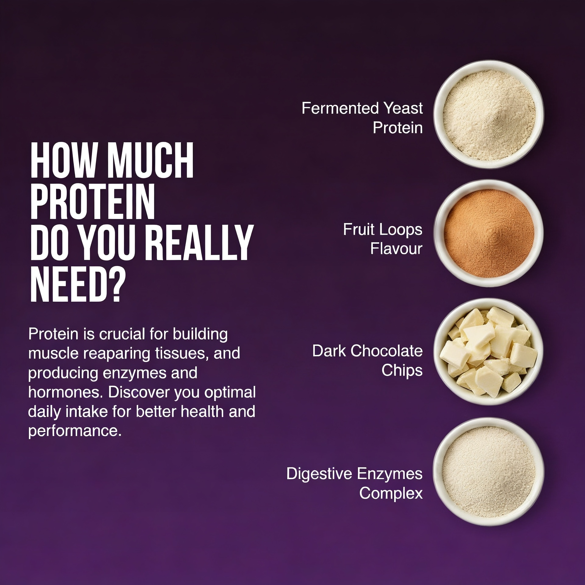 Fruit Loops Dessert Protein- 1 Kg