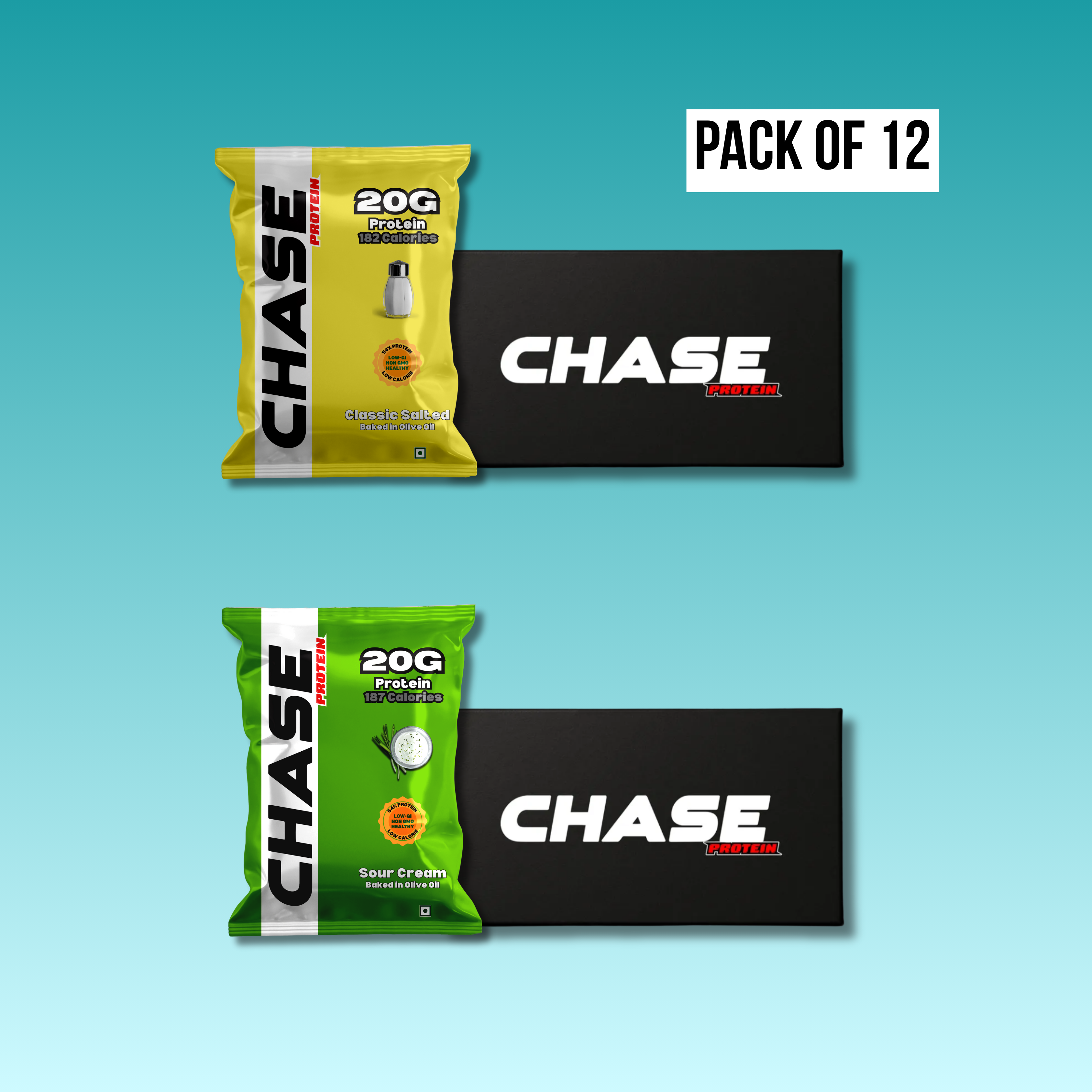 Combo of 12 Protein Puffs