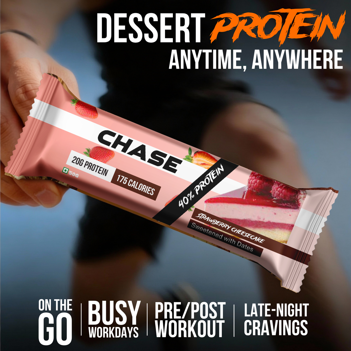 Strawberry Cheesecake 20g Protein Bars