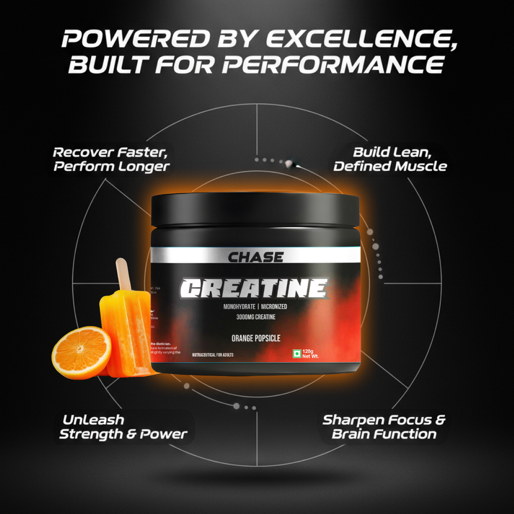 Chase Protein Orange Popsicle Creatine Monohydrate Powder