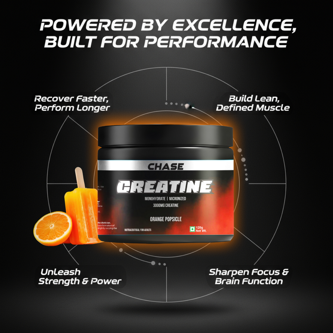 Chase Protein Orange Popsicle Creatine Monohydrate Powder
