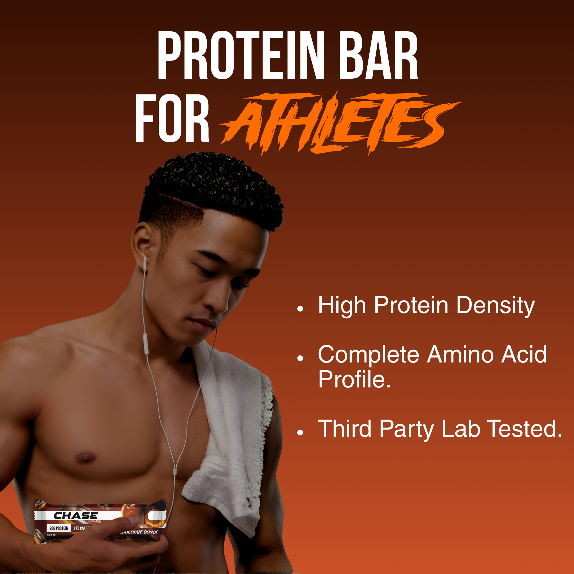 Chocolate Donut 20g Protein Bars