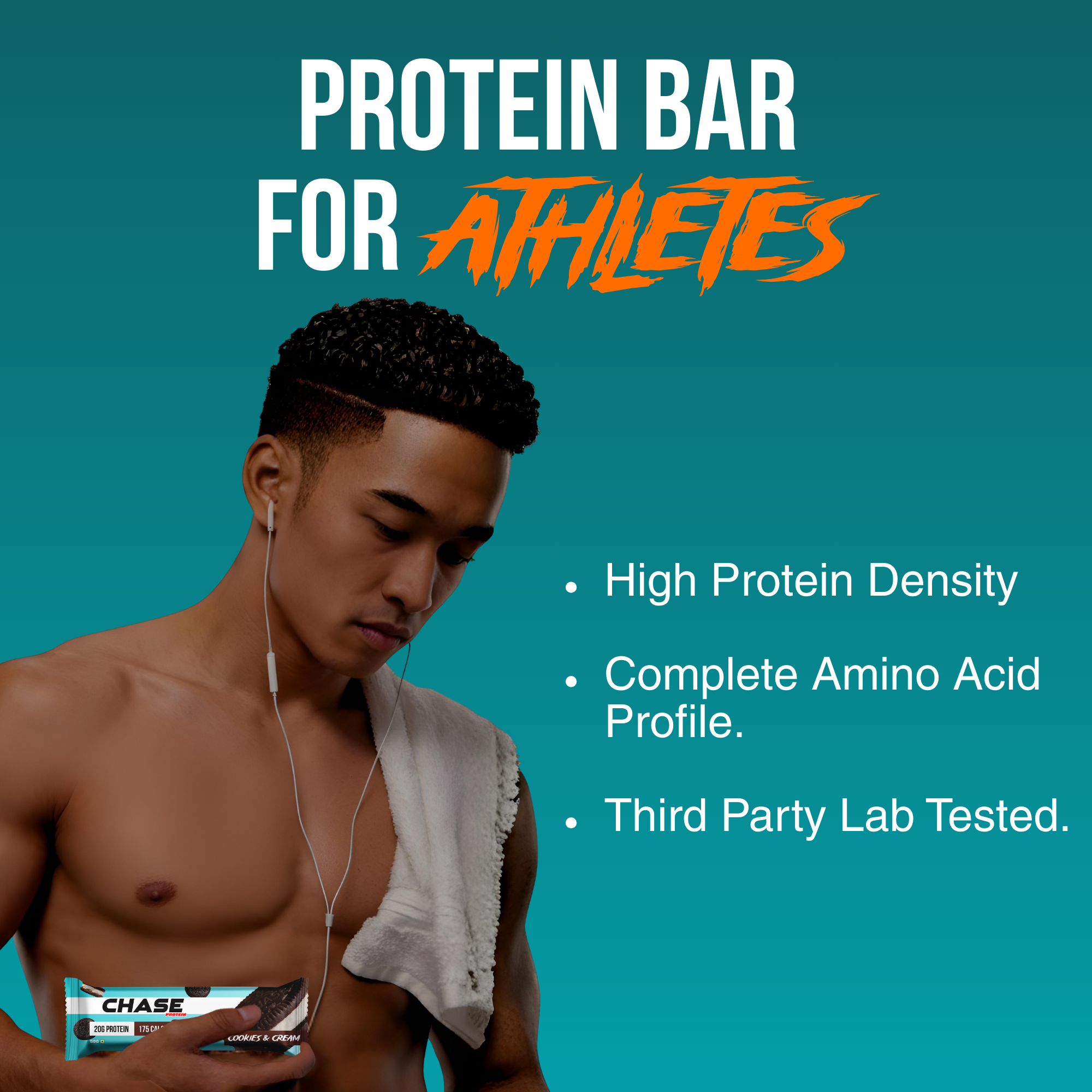 Cookies & Cream 20g Protein Bars