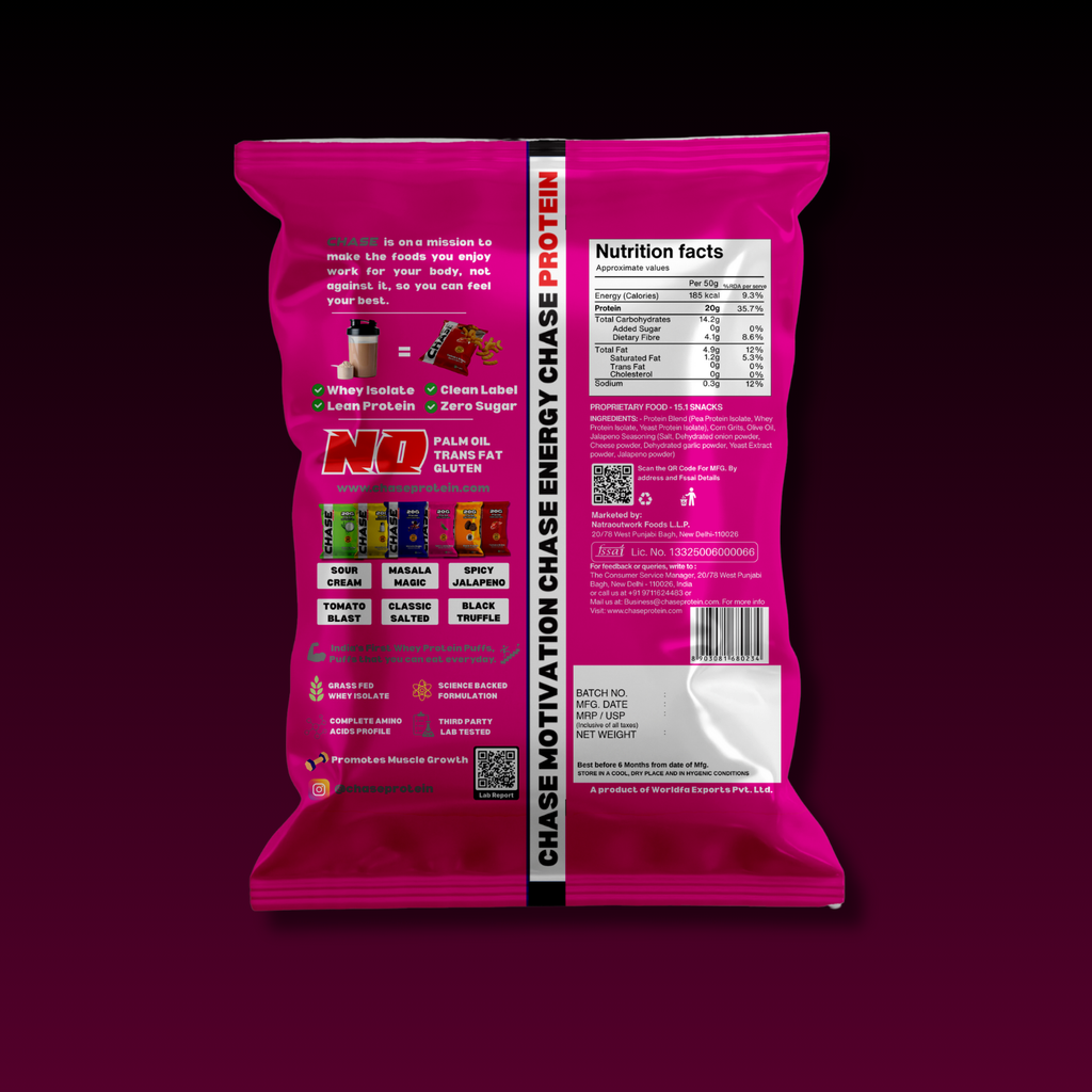 Pack Of 12 Protein Puffs