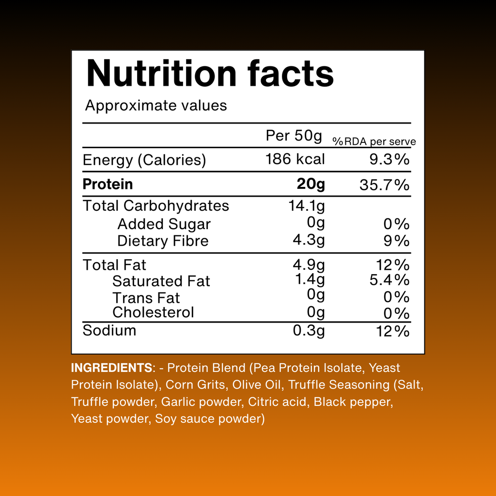 Protein Puffs Black Truffle