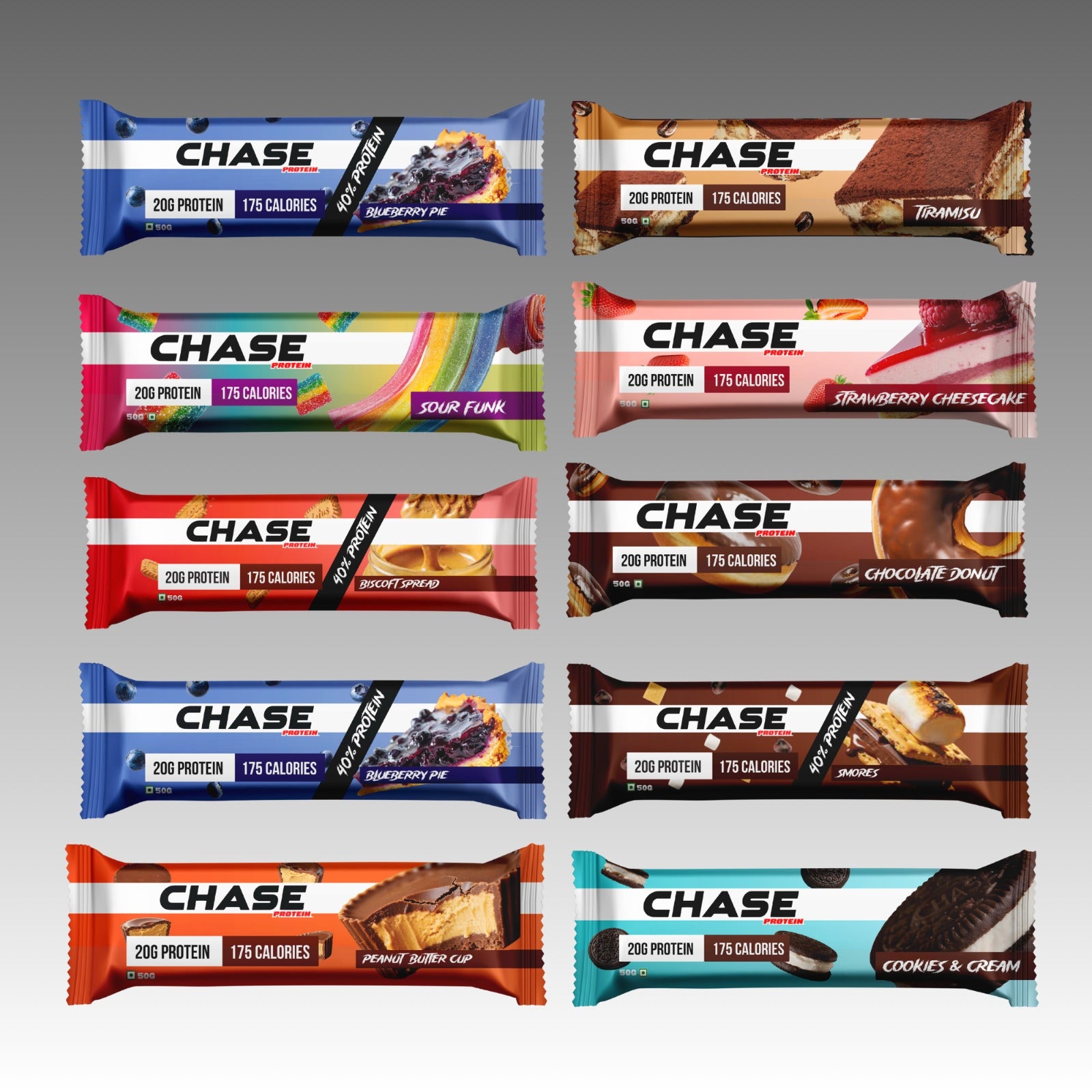Assorted 20g Protein Bars