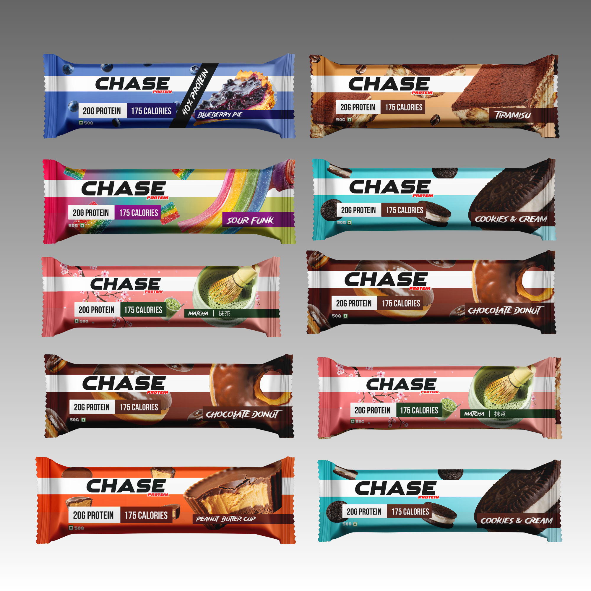 Assorted 20g Protein Bars